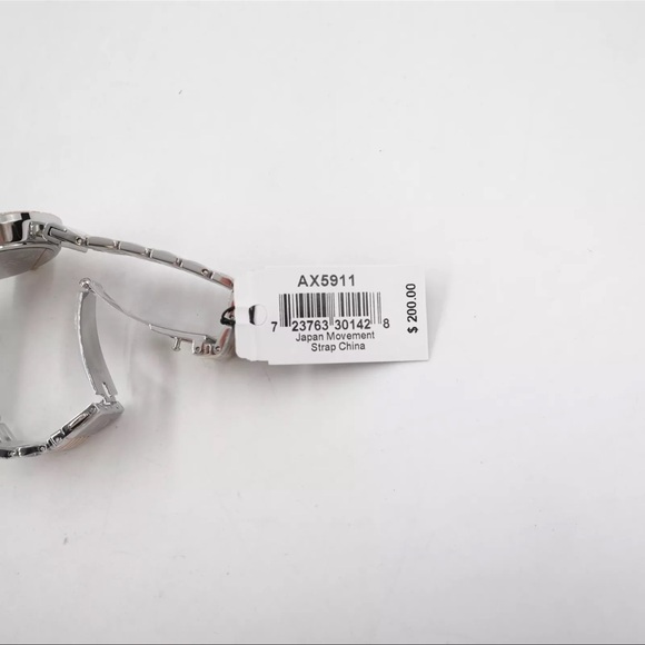 AX5911 Silver & Rose Gold Wristwatch - Picture 6 of 7